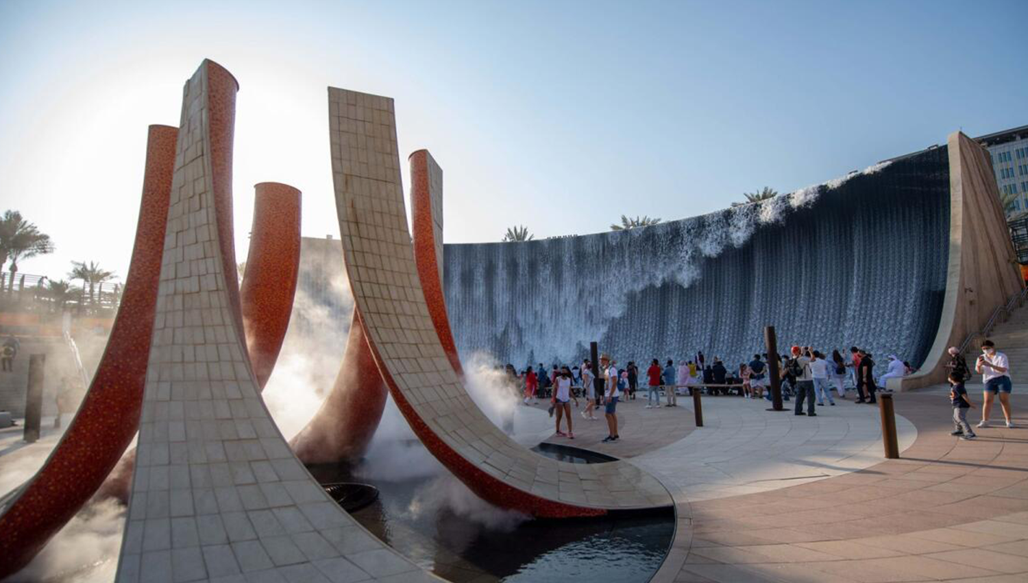 EXPO 2020 - C38 Water Feature.